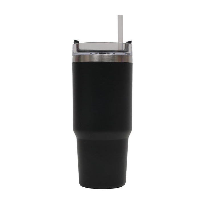 Women's Thermo Drinking Cup with Ergonomic Handle and Practical Straw Kalsten