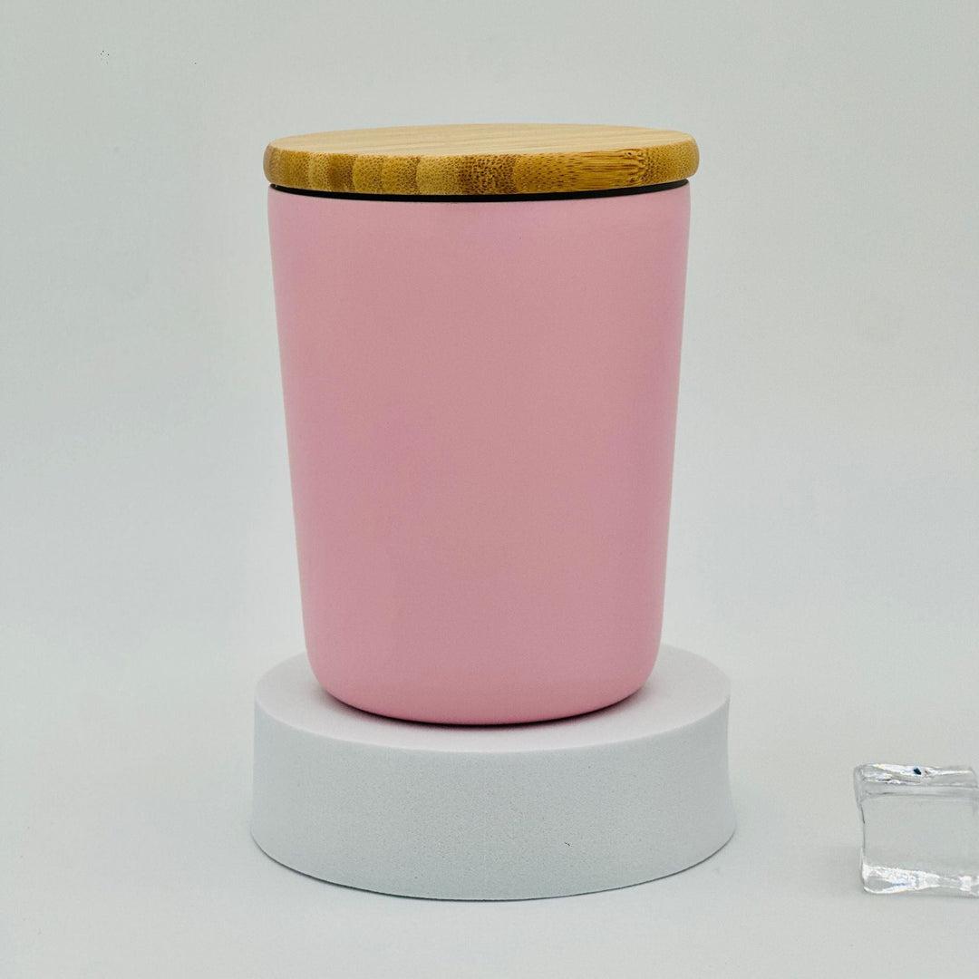 Ladies elegant sustainable insulated cup with bamboo lid Kalsten