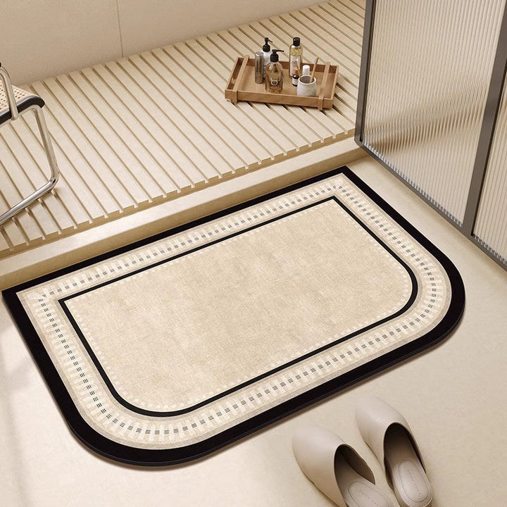 Soft Textured Cloud-Shaped Bath Mat Kalsten