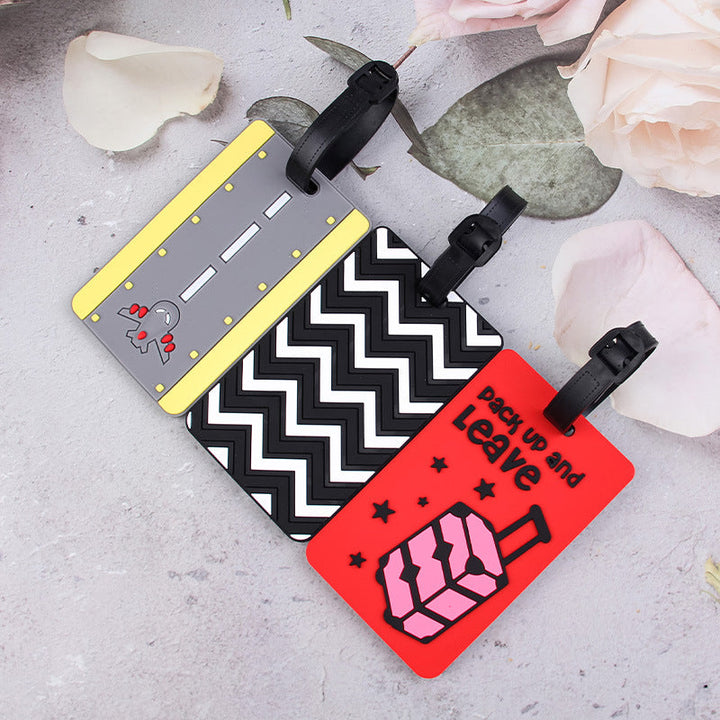 Stylish Chevron Pattern Luggage Tag Kalsten