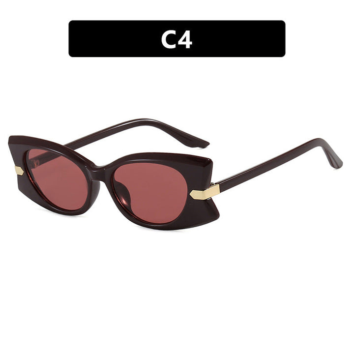 Women's Cat-Eye Sunglasses with stylish metal inserts and UV protection Kalsten