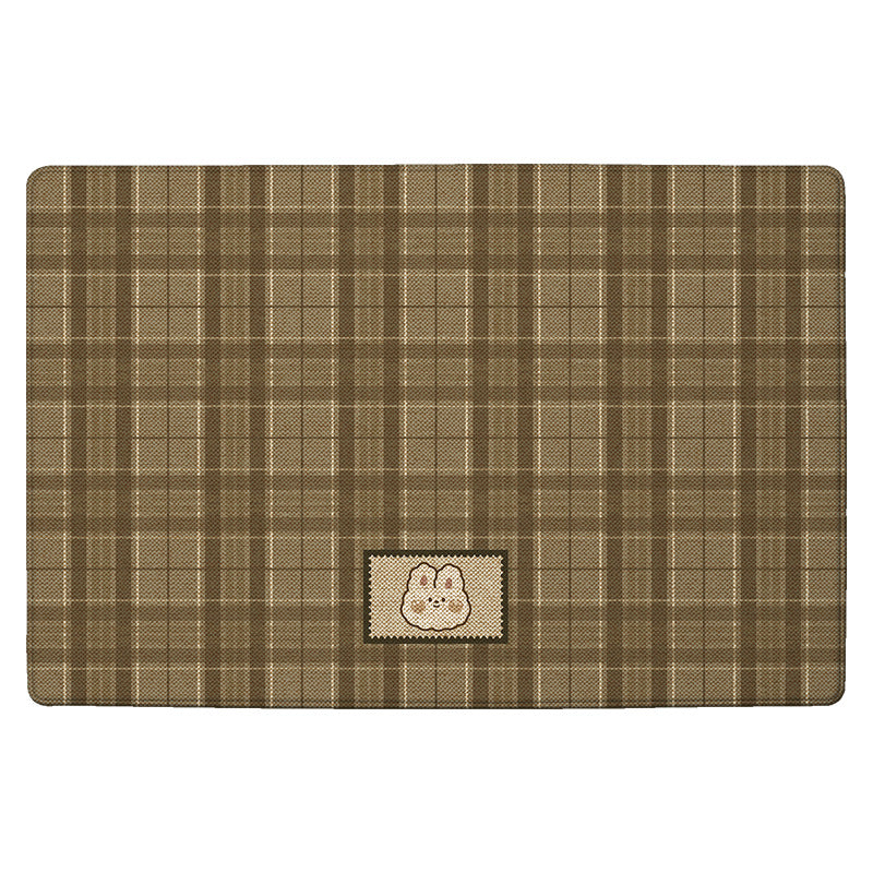 Striped Textured Welcome Mat Kalsten