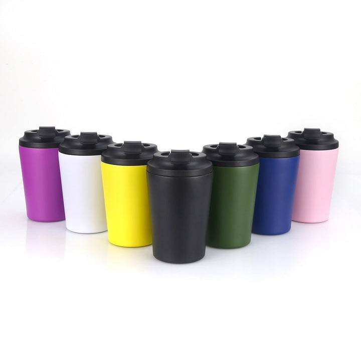 Ladies modern thermal mug with spill-proof lid Kalsten