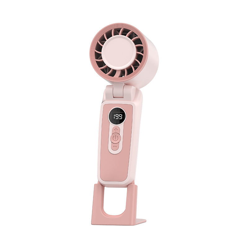 Women Portable Mini High-Performance Fan with Digital Control Kalsten