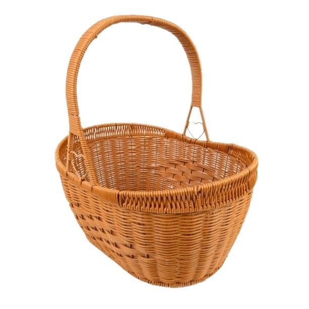 Ladies Handmade Rattan Shopping Basket Kalsten