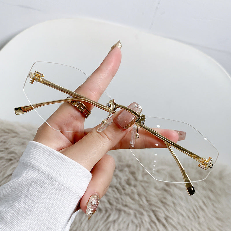 Women's designer sunglasses with innovative hexagonal frame Kalsten