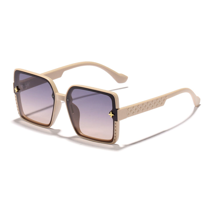Women's fashionable square sunglasses with embellished frame Kalsten