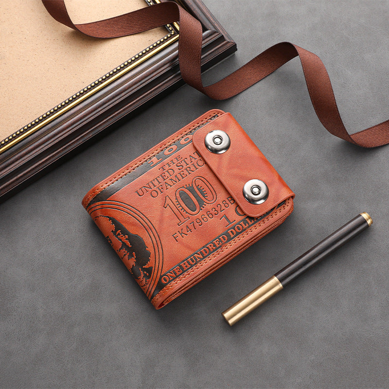 Artistic Embossed Leather Card Wallet Kalsten