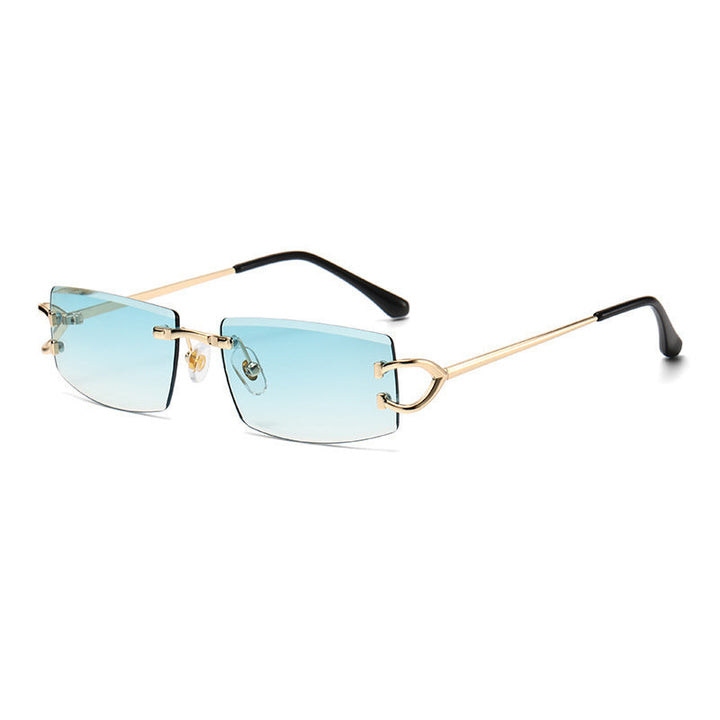 Women Elegant Minimalist Sunglasses with Unique Metal Details Kalsten