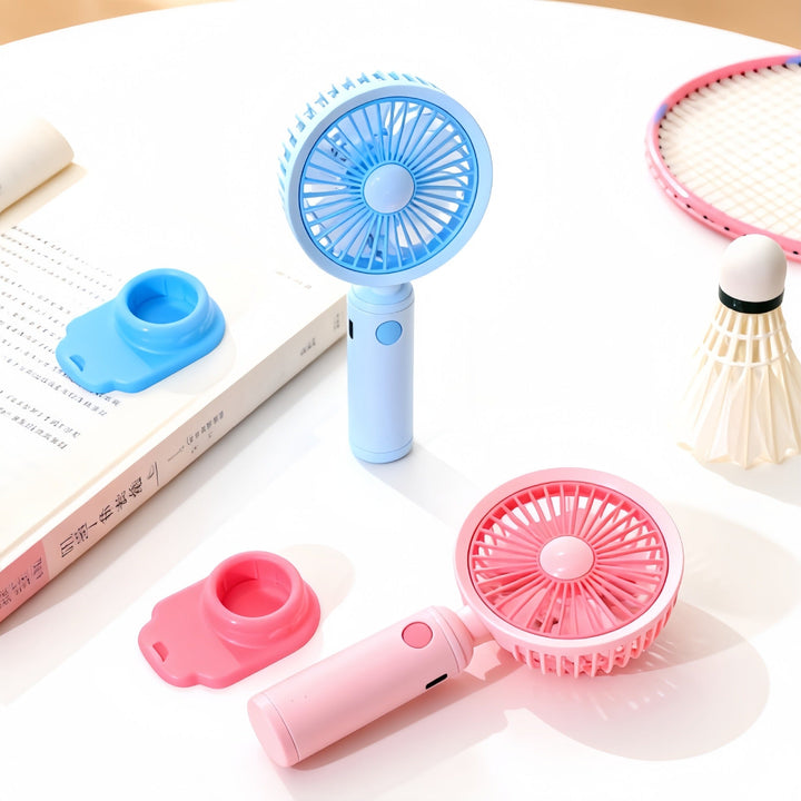 Women's portable handheld fan with powerful battery and innovative spray function Kalsten
