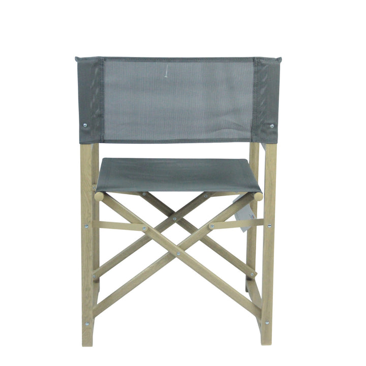 Folding chair with backrest made of high-quality wood Kalsten