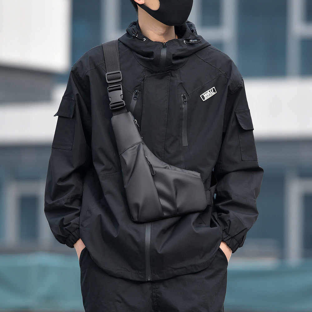 Sling bag with ergonomic design and water-repellent material Kalsten