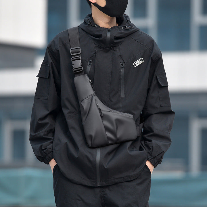 Sling bag with ergonomic design and water-repellent material Kalsten