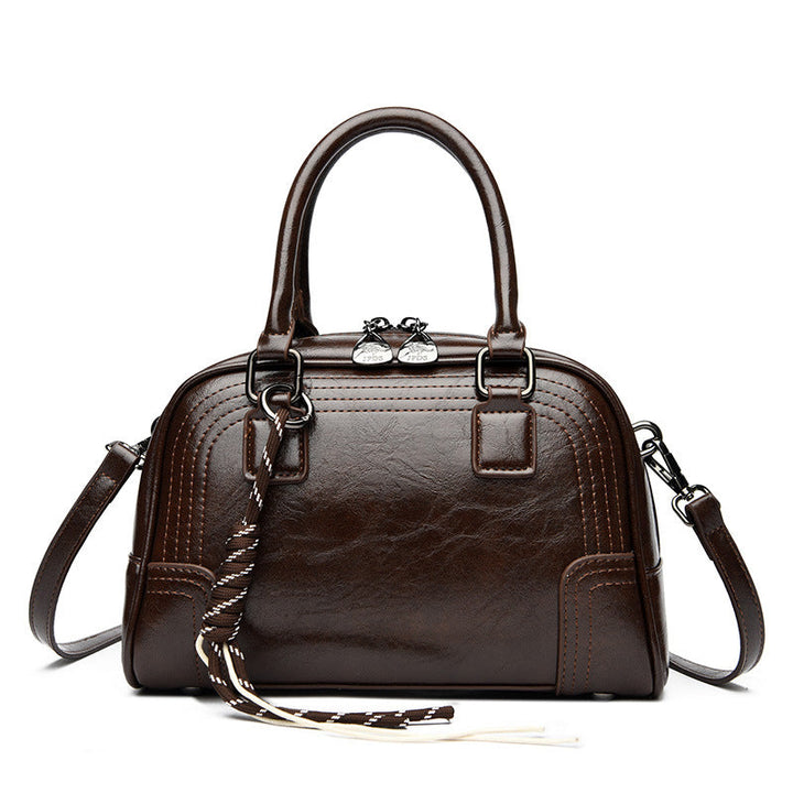Elegant Structured Satchel Kalsten