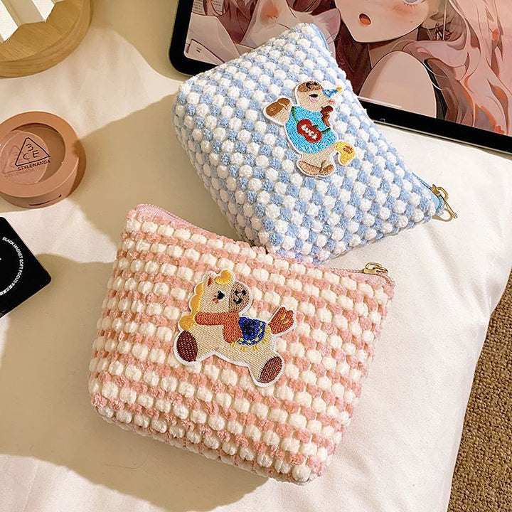 Cute Plush Cosmetic Bag Kalsten