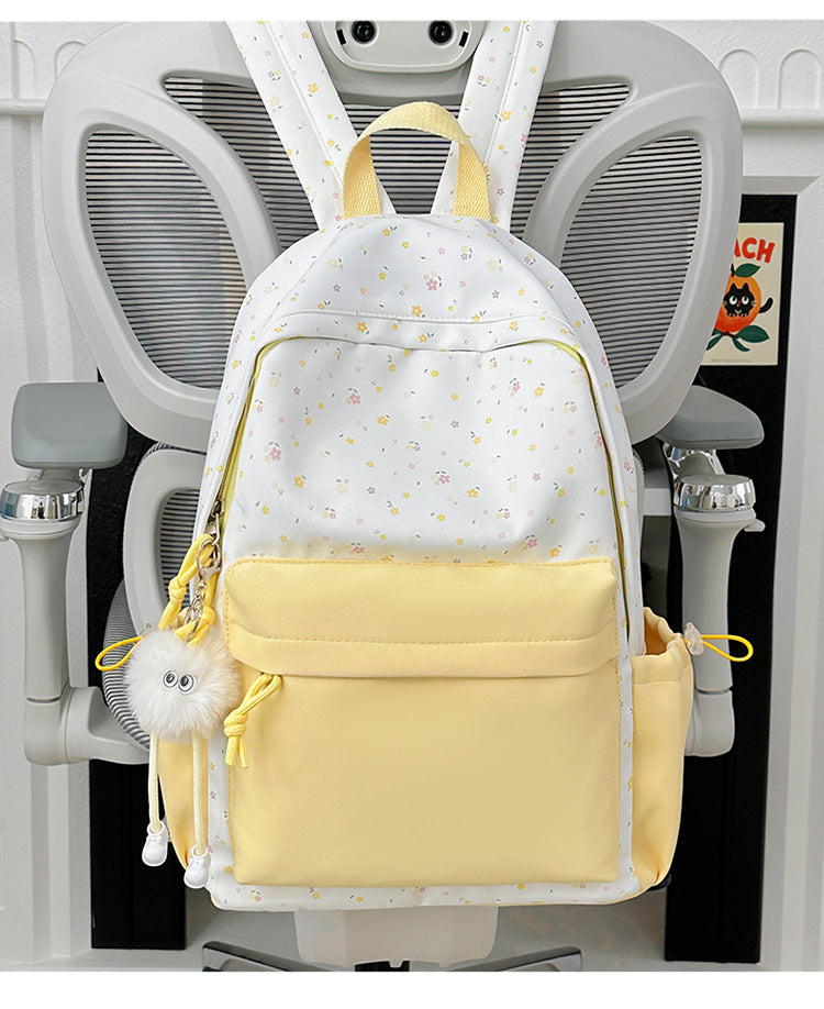 Floral Print Everyday Backpack Kalsten