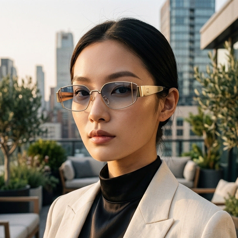 Women Designer Sunglasses in Modern, Angular Style Kalsten