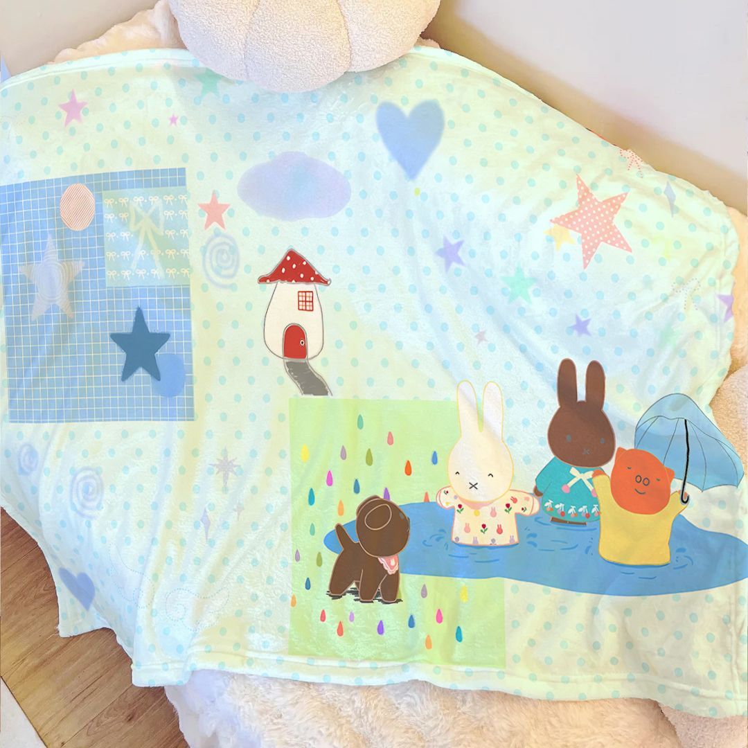 Children's Cozy Cartoon Blanket Kalsten