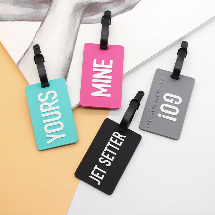 Unisex Luggage Tag with Smart Safety Message Kalsten