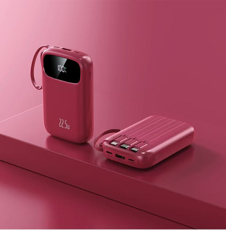 Portable power bank with integrated charging ports Kalsten