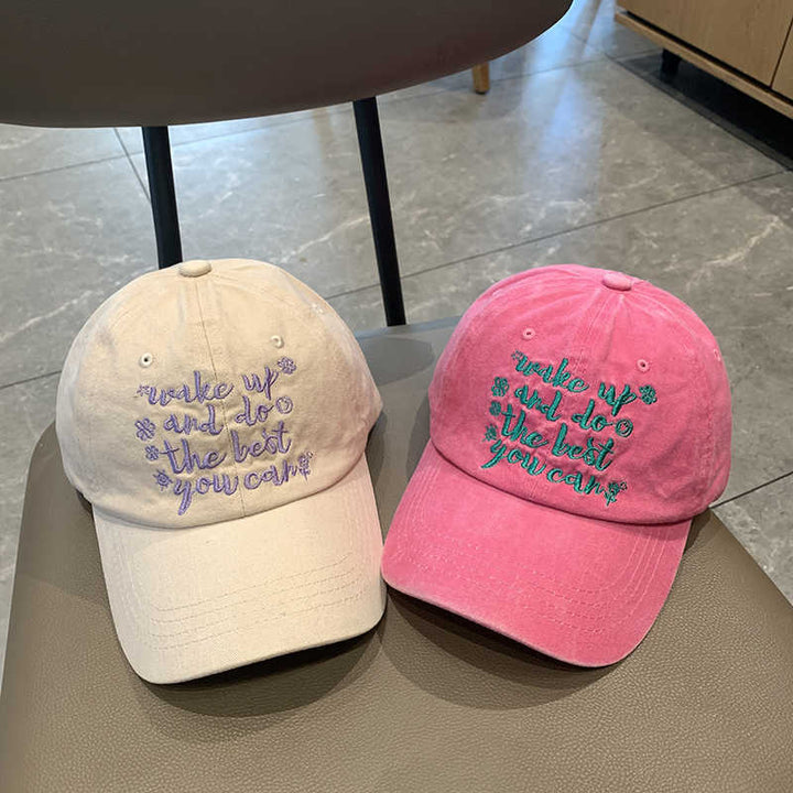 Women's Motivational Embroidered Cap Kalsten