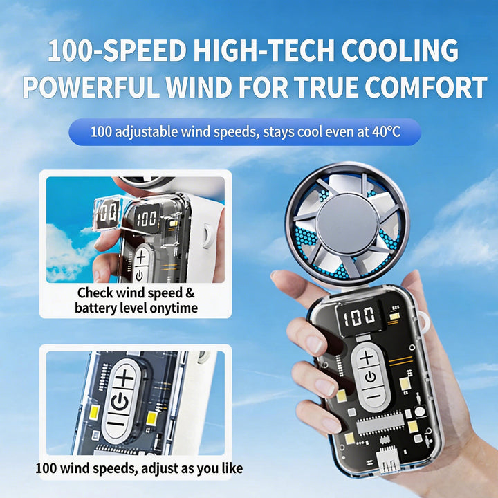 Women's portable fan Kalsten