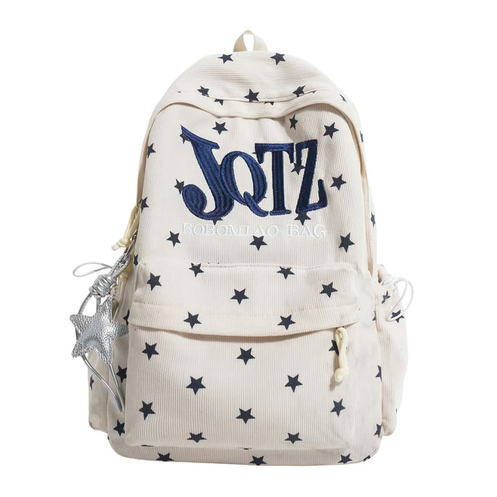Star-Embellished Casual Backpack Kalsten