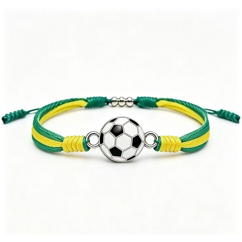 Sports-Themed Adjustable Bracelet Kalsten
