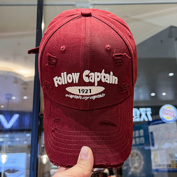 Men's Casual Distressed Baseball Cap Kalsten