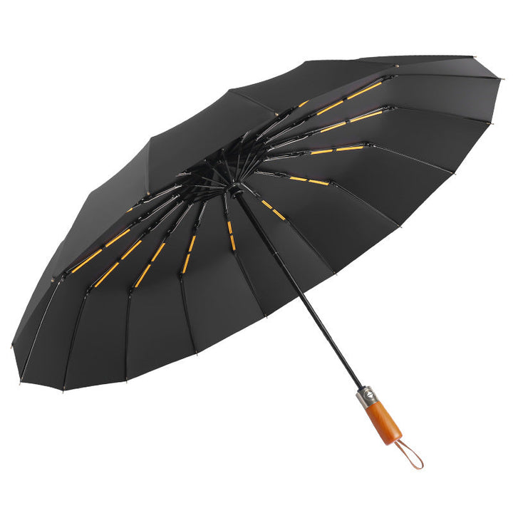 Women Folding Umbrella with Double Wind Protection System Kalsten