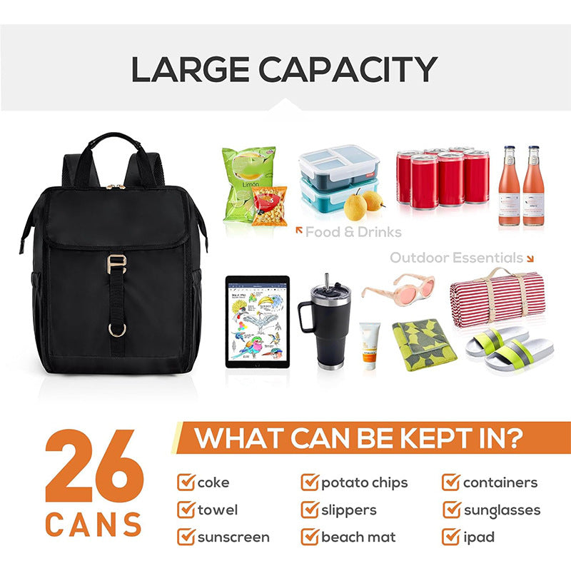 Versatile and Stylish Backpack with Insulated Compartment Kalsten