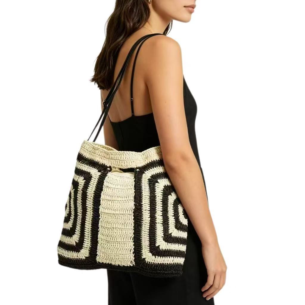 Handbag with Modern Geometric Design Kalsten