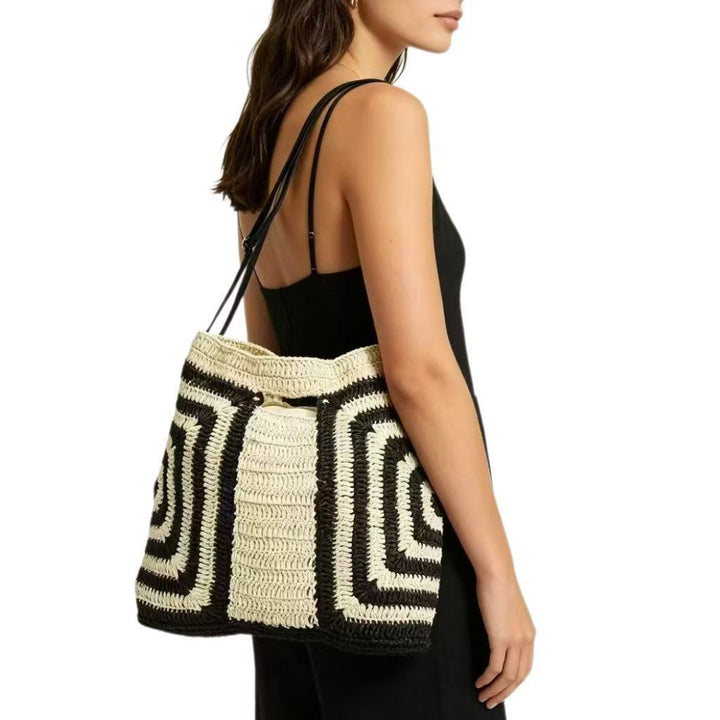 Handbag with Modern Geometric Design Kalsten
