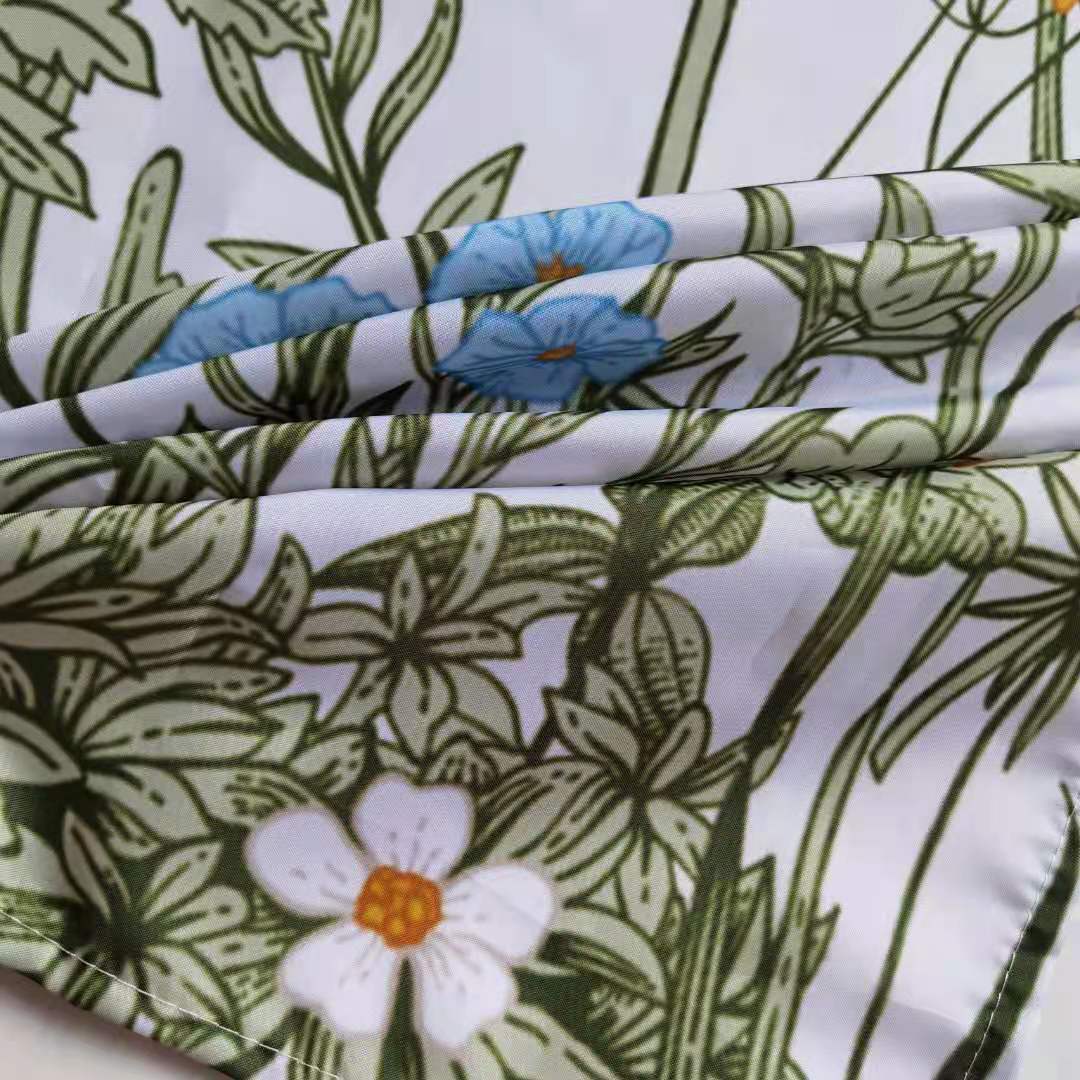 Botanical Illustration Shower Curtain Kalsten