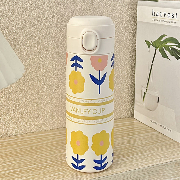 Women's Insulated Drinking Bottle with Innovative Leak Proof Kalsten