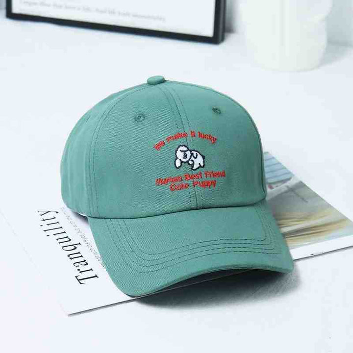 Women's Casual Embroidered Cotton Cap Kalsten