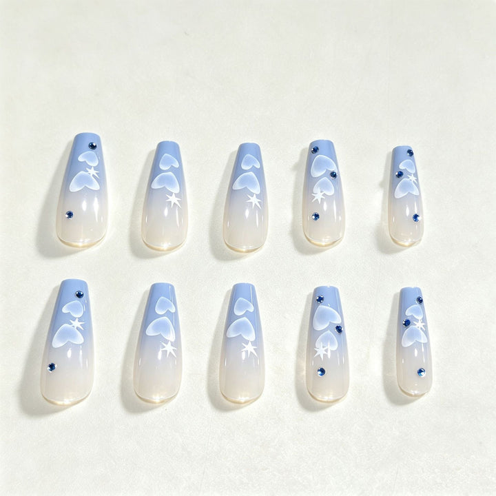 Artistic Press-On Nail Art Tips Kalsten
