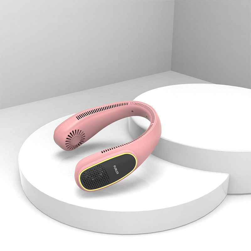 Women's Wearable Neck Fan with Ergonomic Design Kalsten