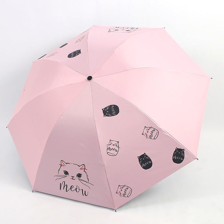 Ladies umbrella with playful cat design Kalsten