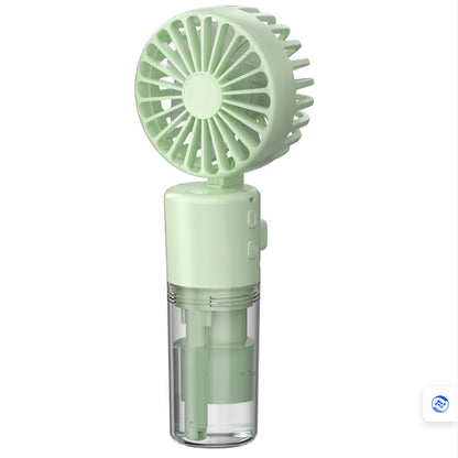 Unisex Portable Mini Fan with Sprayer and Detachable Water Tank USB Charging Skanto