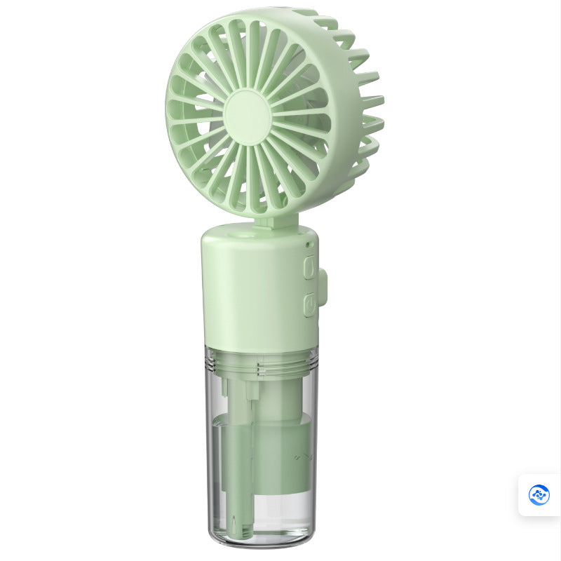 Unisex portable mini fan with misting function and removable water tank USB charging function Kalsten