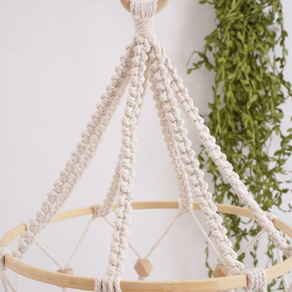 Decorative Macrame Chandelier Acalora