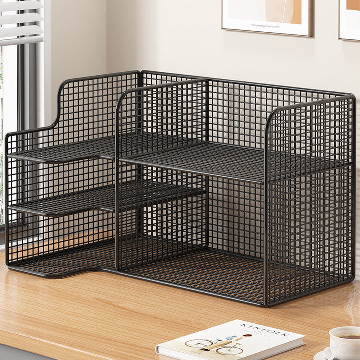 Modern Wire Mesh Document Organizer Rack Kalsten