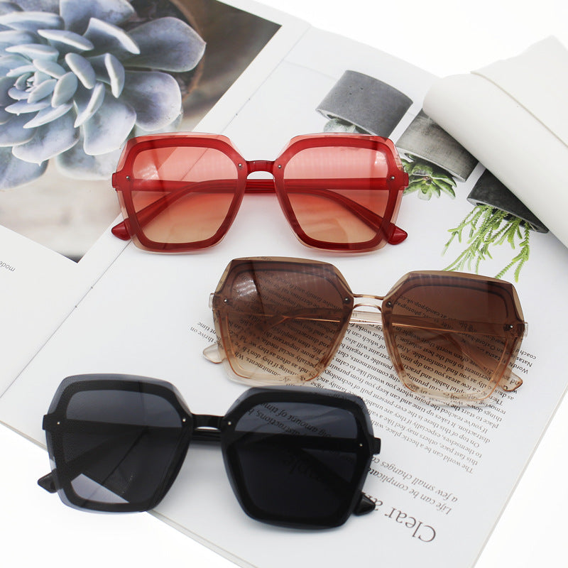 Women's oversized geometric sunglasses Kalsten