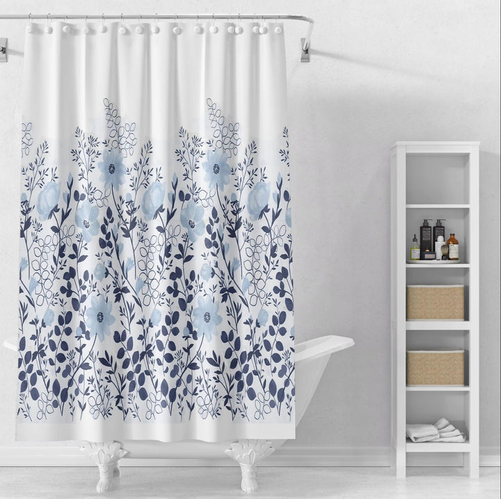 Floral Print Shower Curtain Kalsten