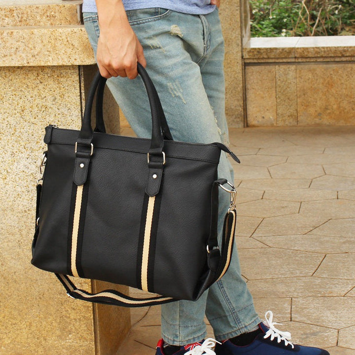 Elegant and Multifunctional Leather Briefcase Kalsten