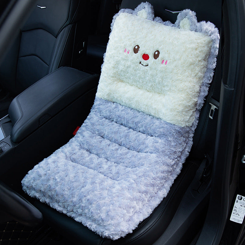 Plush car seat cover Kalsten