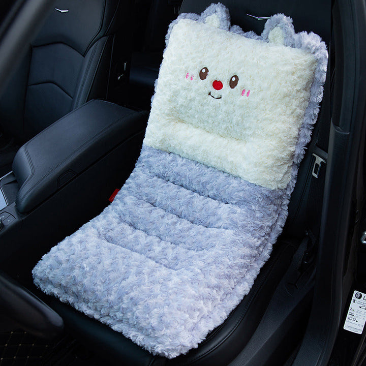 Plush car seat cover Kalsten