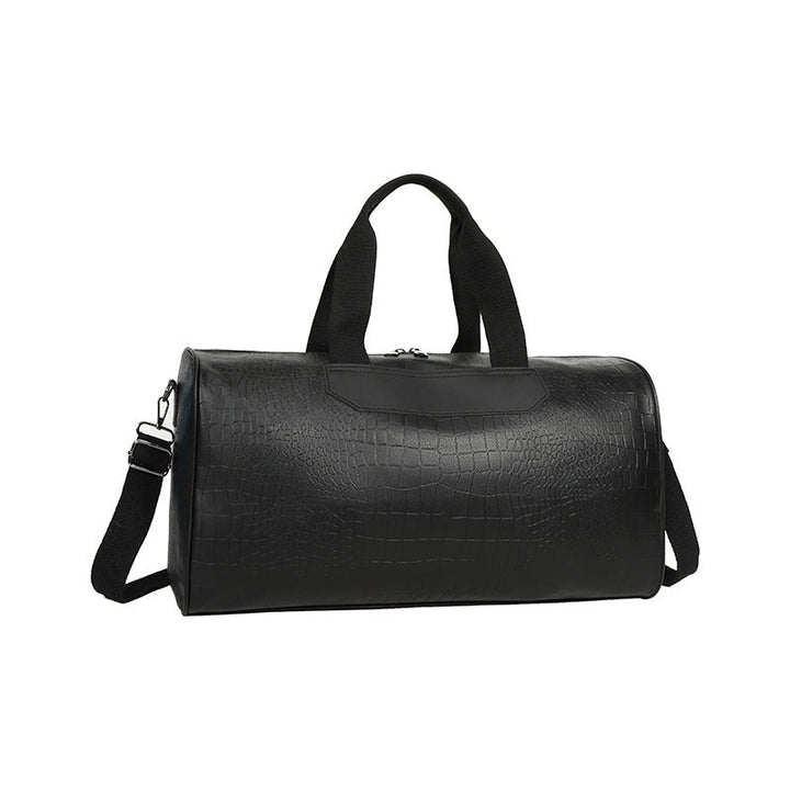 Elegant Travel Bag Made of Durable Artificial Leather with Crocodile Pattern Kalsten