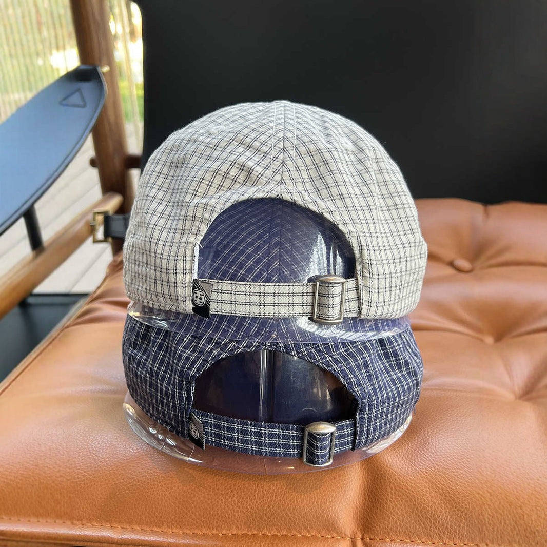 Men's Casual Checkered Baseball Cap Kalsten